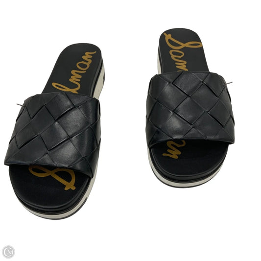 Sandals Flats By Sam Edelman In Black, Size: 8.5