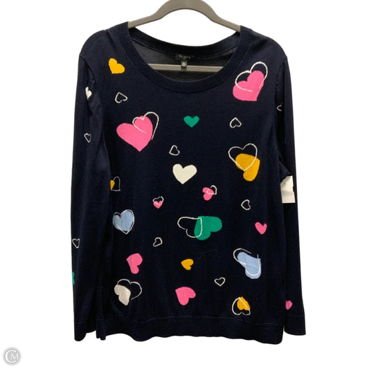 Top Long Sleeve By Talbots In Navy, Size: 2x