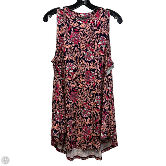 Top Sleeveless By Lane Bryant In Peach, Size: 1X