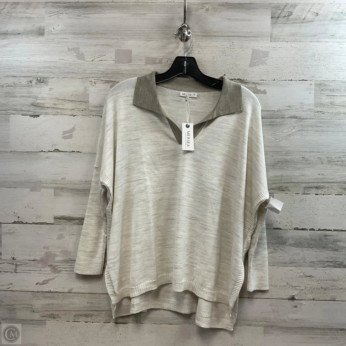 Sweater By Mer Sea In Beige, Size: S