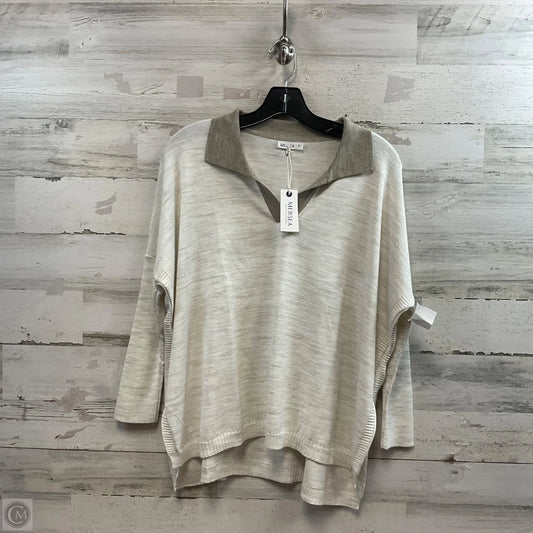 Sweater By Mer Sea In Beige, Size: S