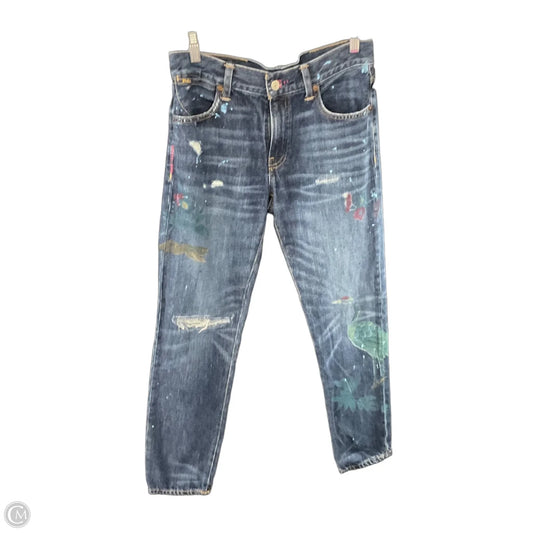 Jeans Boyfriend By Polo Ralph Lauren In Blue Denim, Size: 4