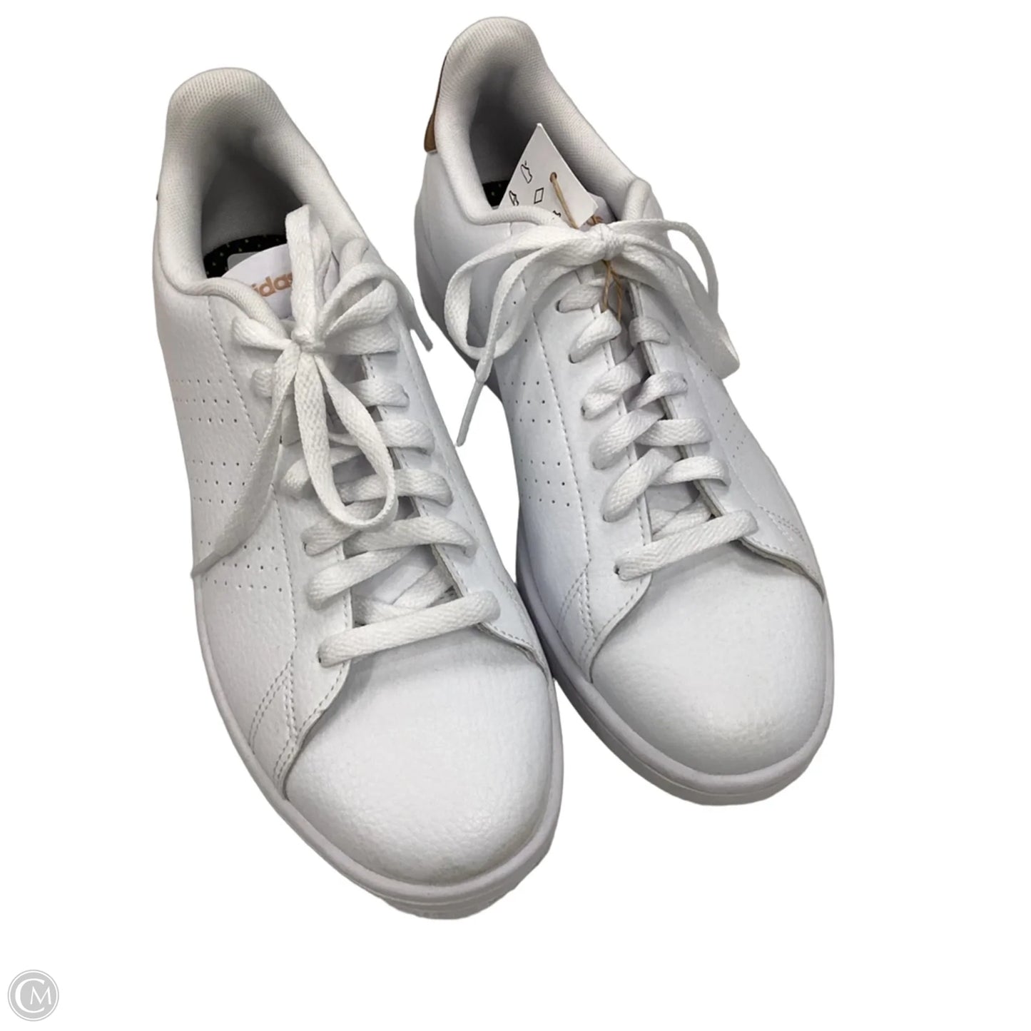 Shoes Athletic By Adidas In White, Size: 10
