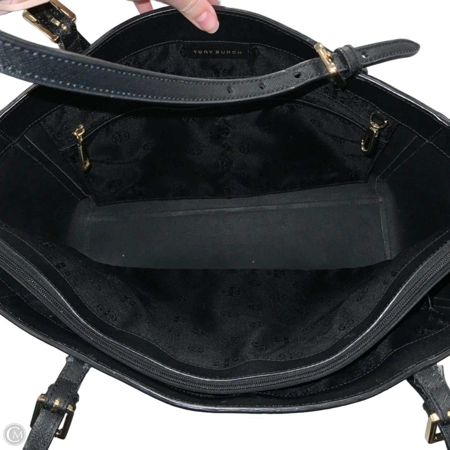Handbag Designer By Tory Burch, Size: Large