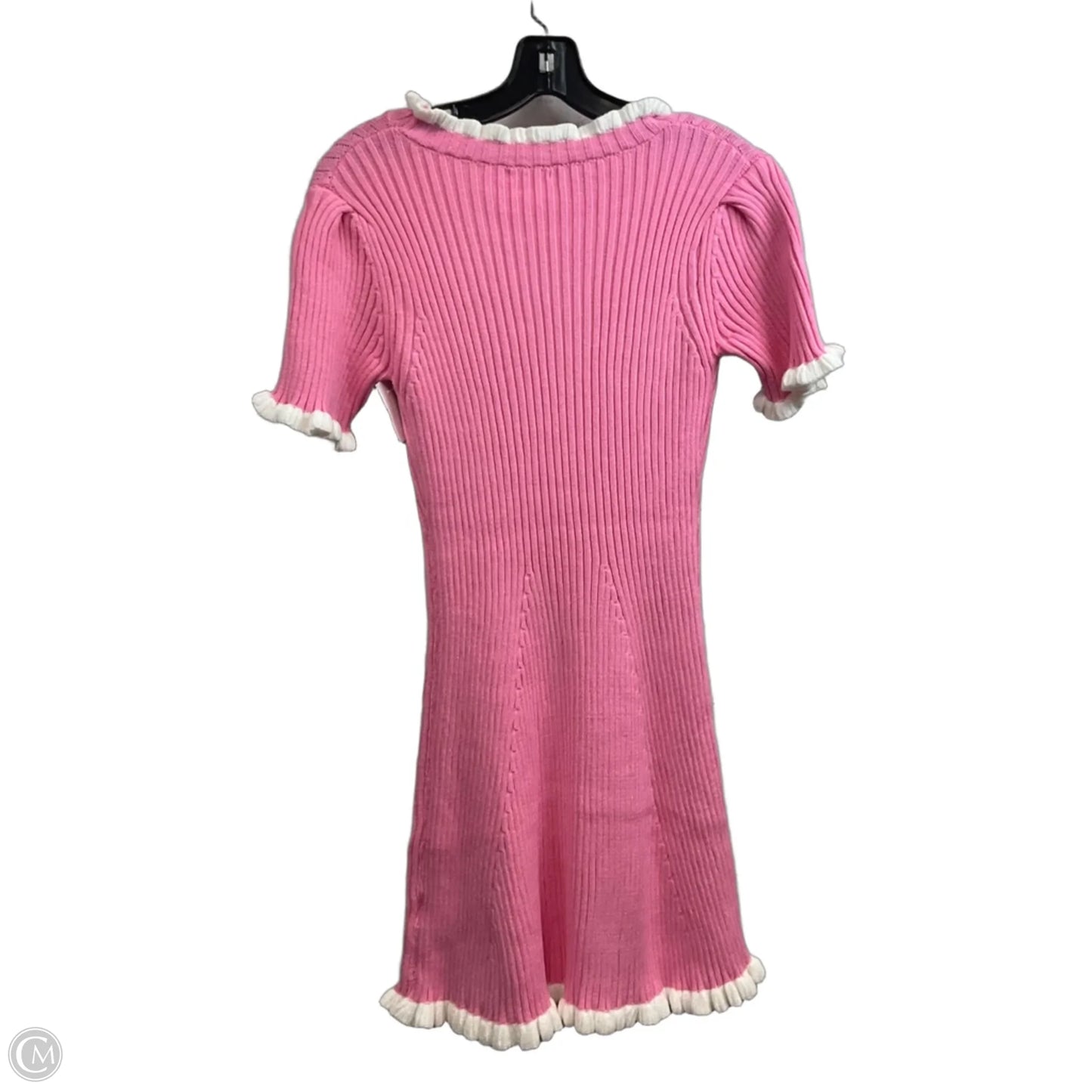 Dress Sweater By SO ME In Pink, Size: M