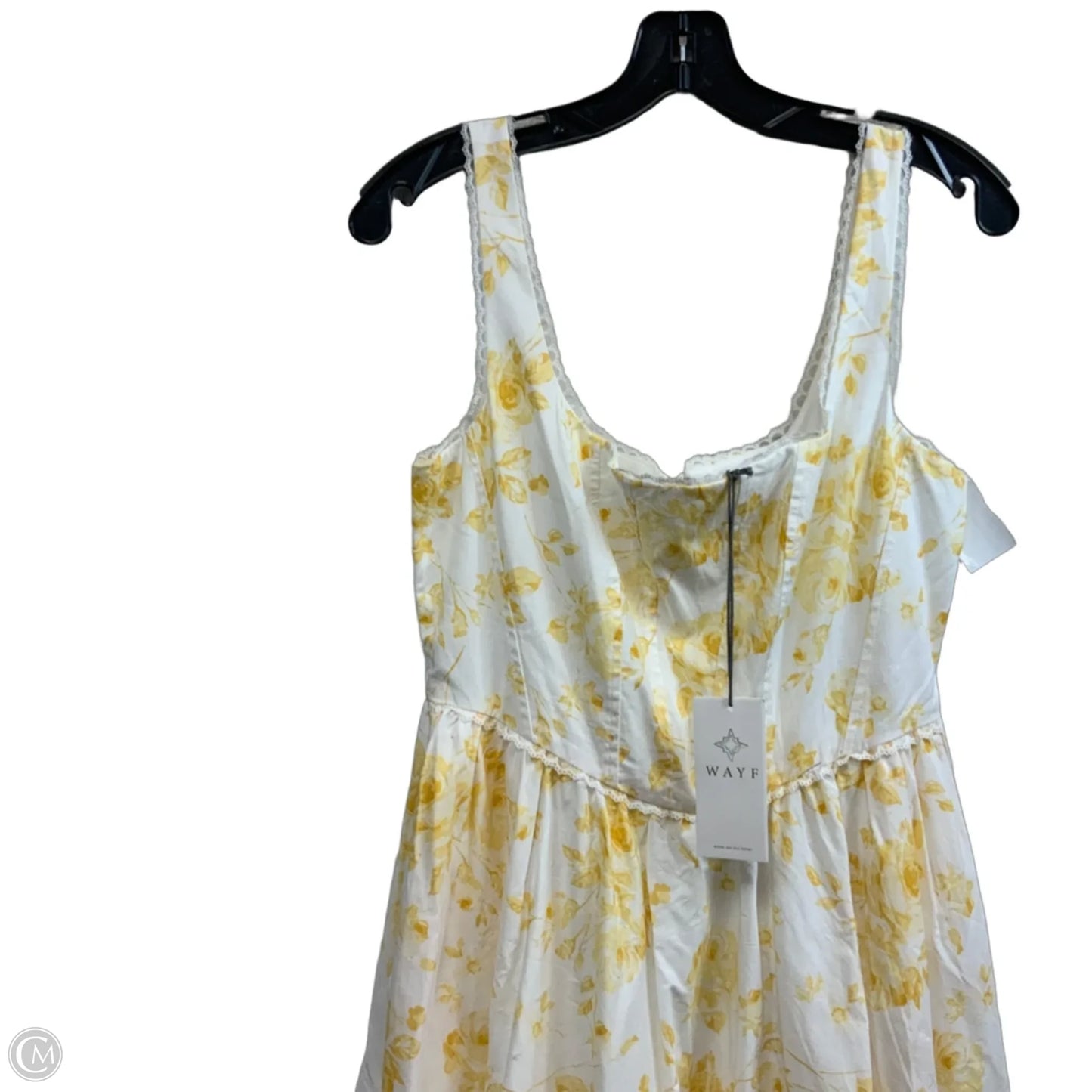 Dress Casual Midi By Wayf In Floral Print, Size: S