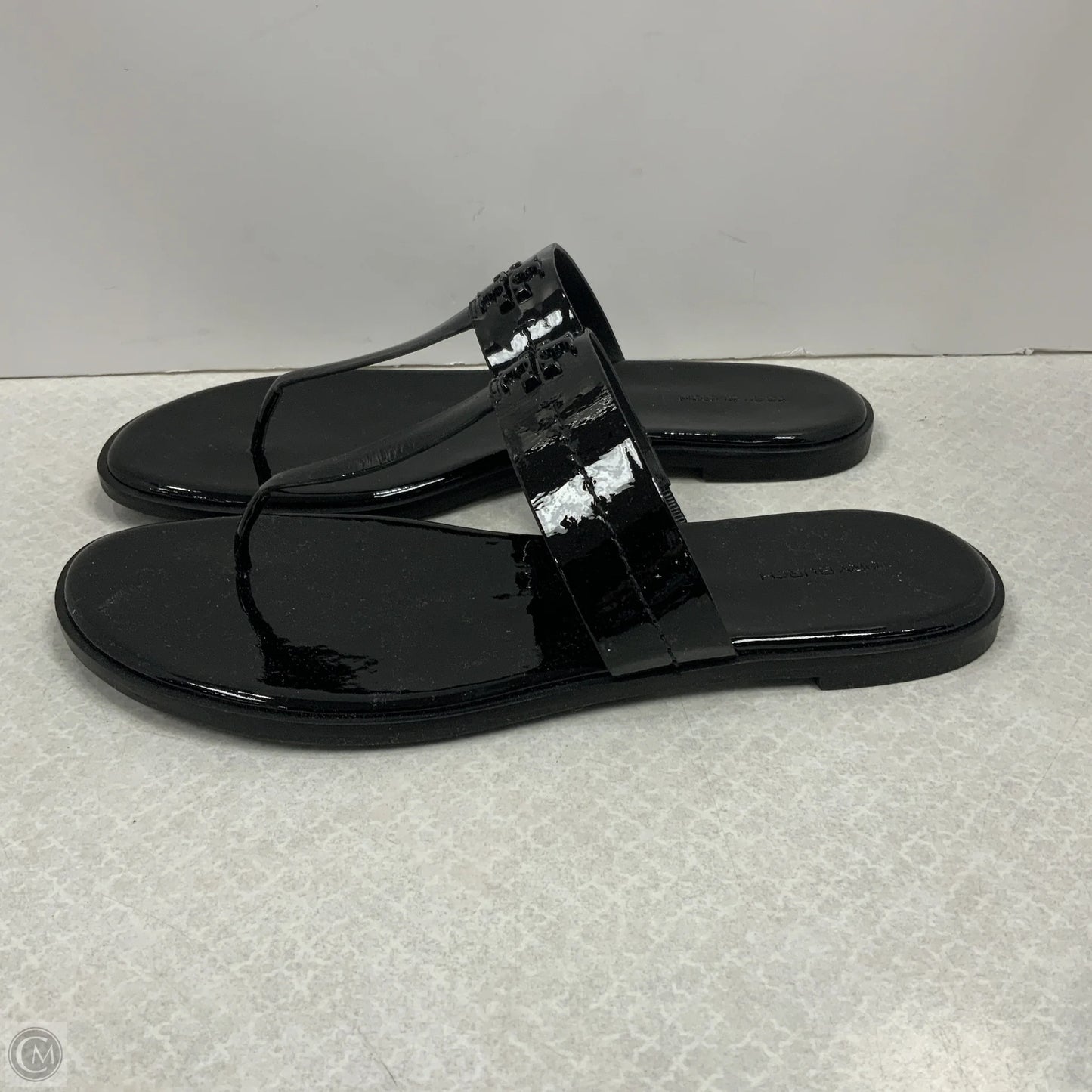 Sandals Designer By Tory Burch In Black, Size: 10.5