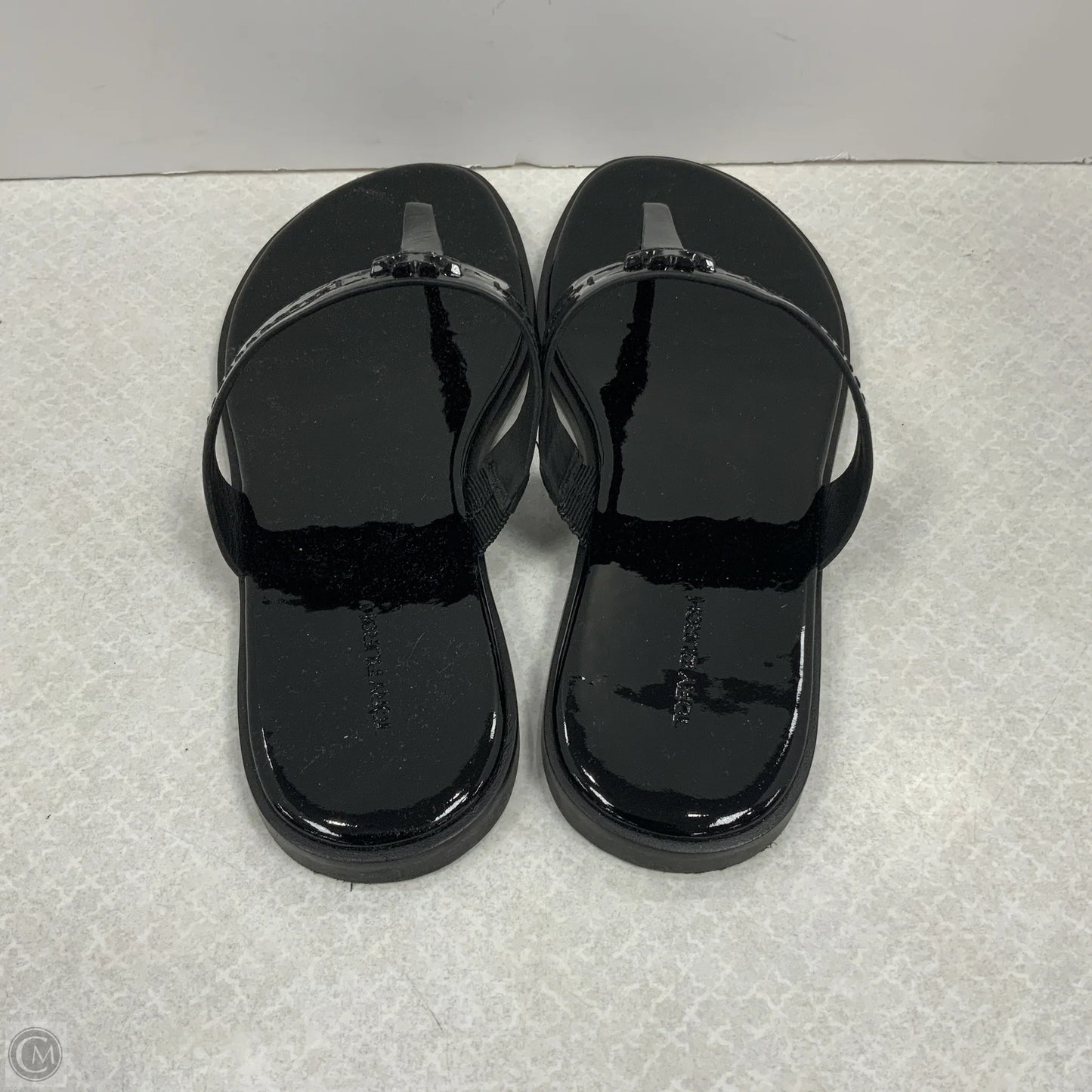 Sandals Designer By Tory Burch In Black, Size: 10.5