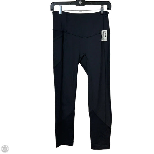 Athletic Leggings By Lululemon In Black, Size: S
