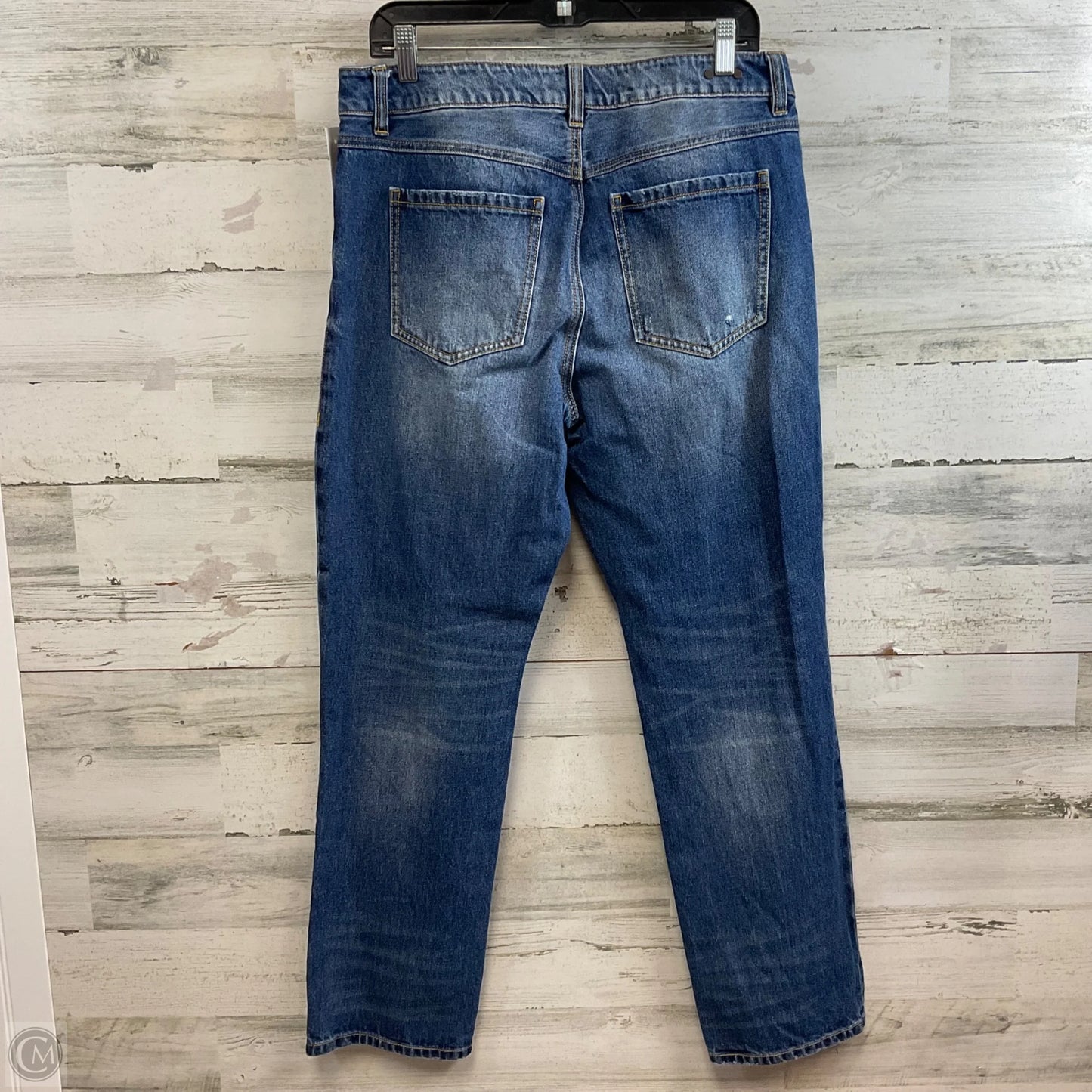 Jeans Boyfriend By Cabi In Blue Denim, Size: 8