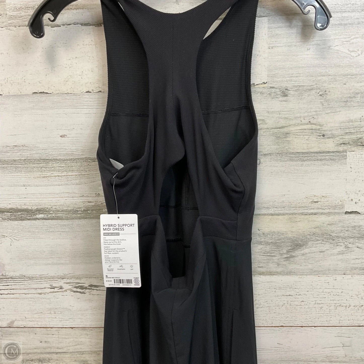 Athletic Dress By Athleta In Black, Size: S