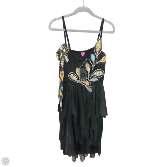 Dress Party Midi By SAVE THE QUEEN In Black, Size: Xl