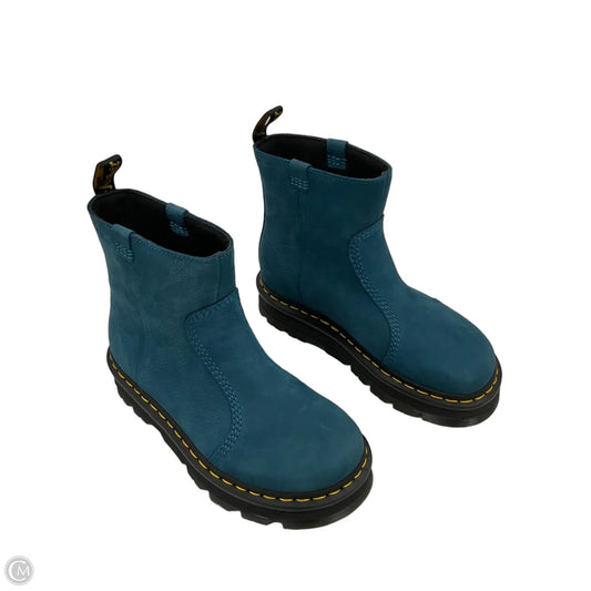 Boots Combat By Dr Martens In Teal, Size: 9
