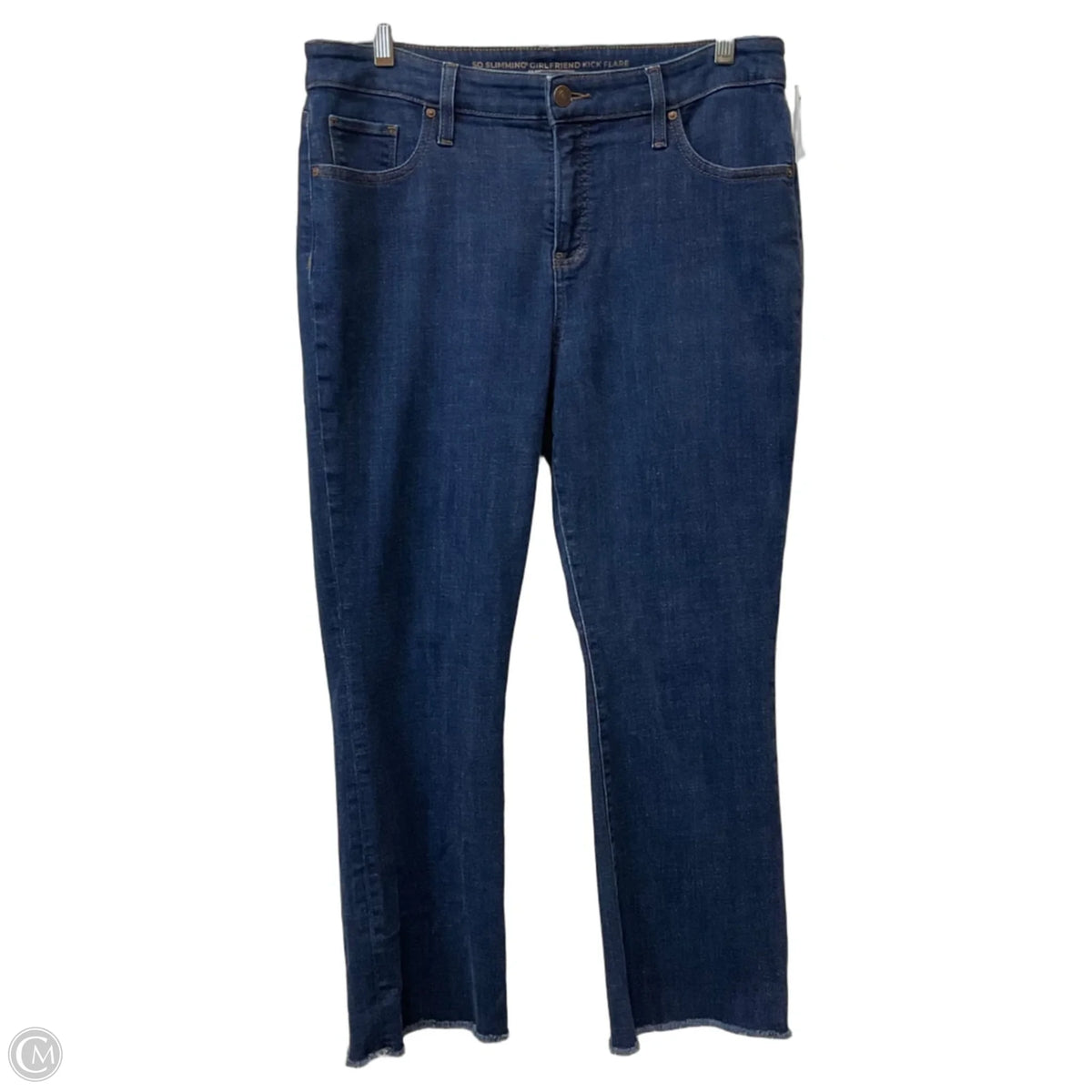 Jeans Flared By Chicos In Blue, Size: 10