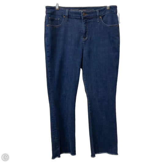 Jeans Flared By Chicos In Blue, Size: 10