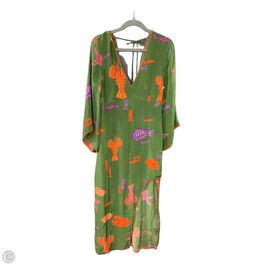 Dress Casual Maxi By Farm Rio In Green, Size: M