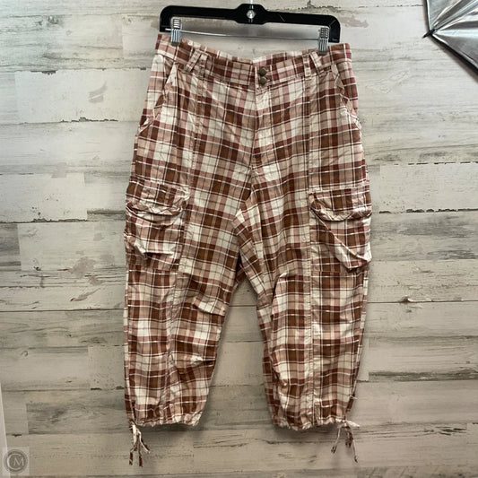 Capris By Pilcro In Brown, Size: M