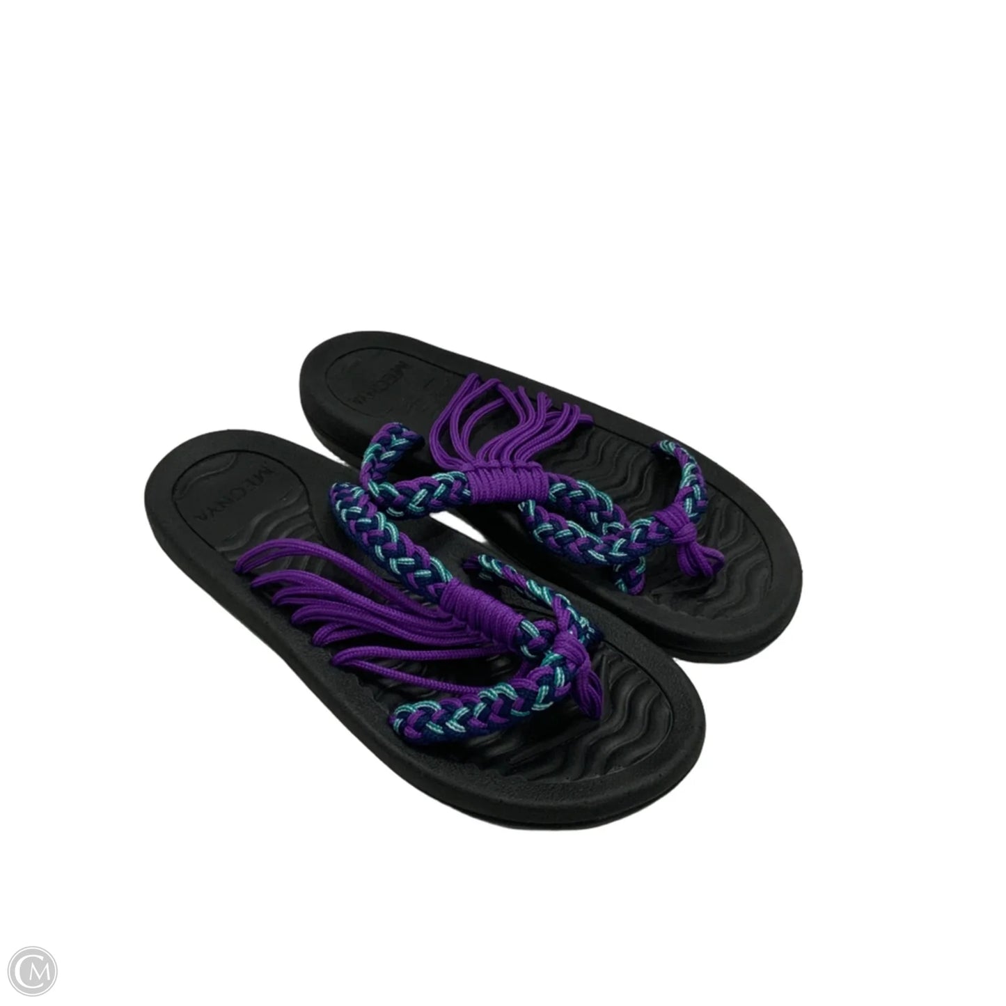 Sandals Flats By Cmc In Purple, Size: 8