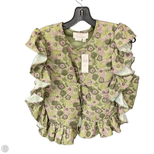 Vest Other By Anthropologie In Green, Size: Osfm