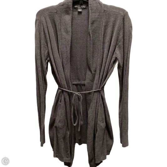 Sweater Cardigan By Barefoot Dreams In Grey, Size: M