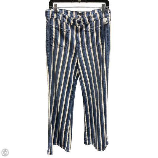 Jeans Wide Leg By Mother Jeans In Blue Denim, Size: 8