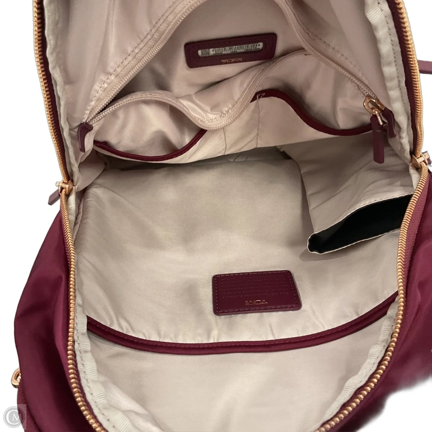 Backpack Designer By Tumi, Size: Medium