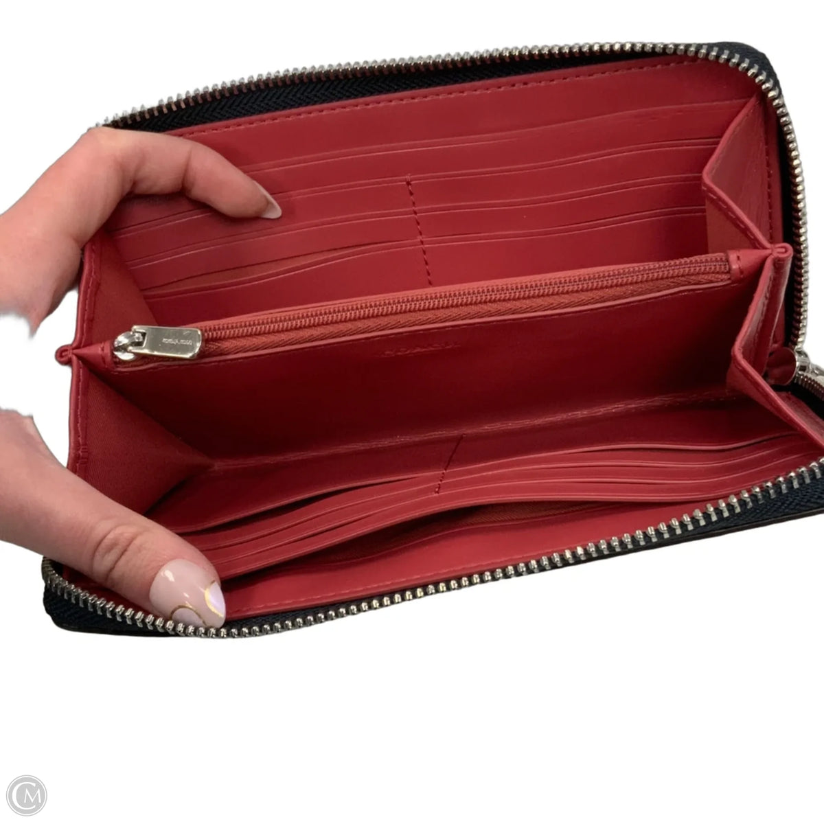 Wallet Designer By Coach, Size: Large