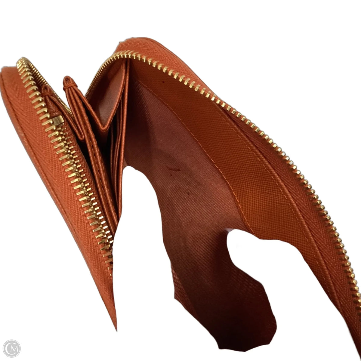 Wallet Luxury Designer By Prada, Size: Large