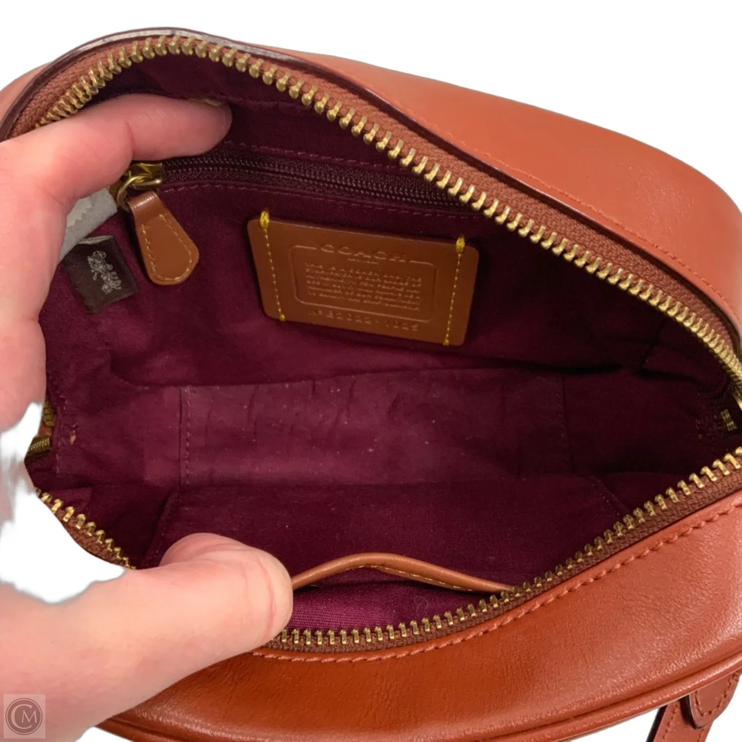 Handbag Designer By Coach, Size: Small