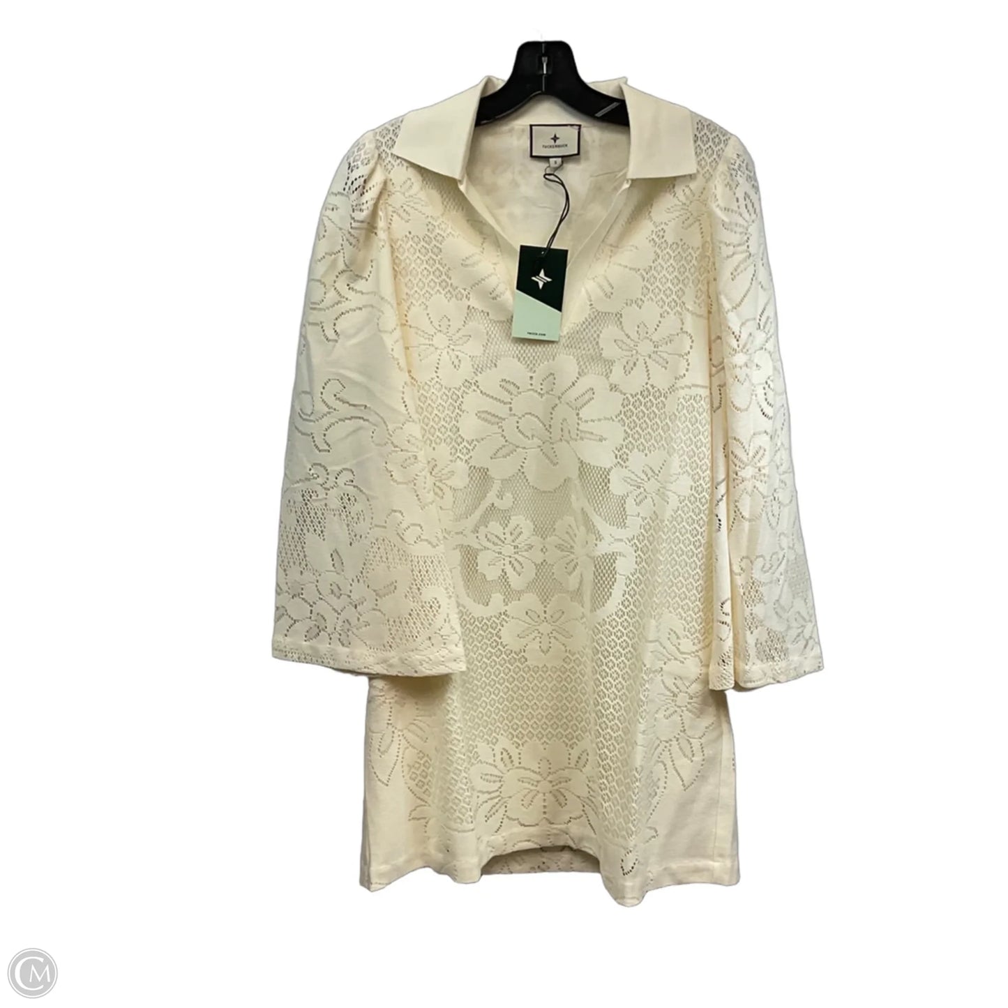 Dress Casual Midi By Tuckernuck In Cream, Size: S