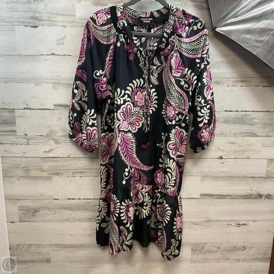 Dress Casual Maxi By Johnny Was In Black, Size: M