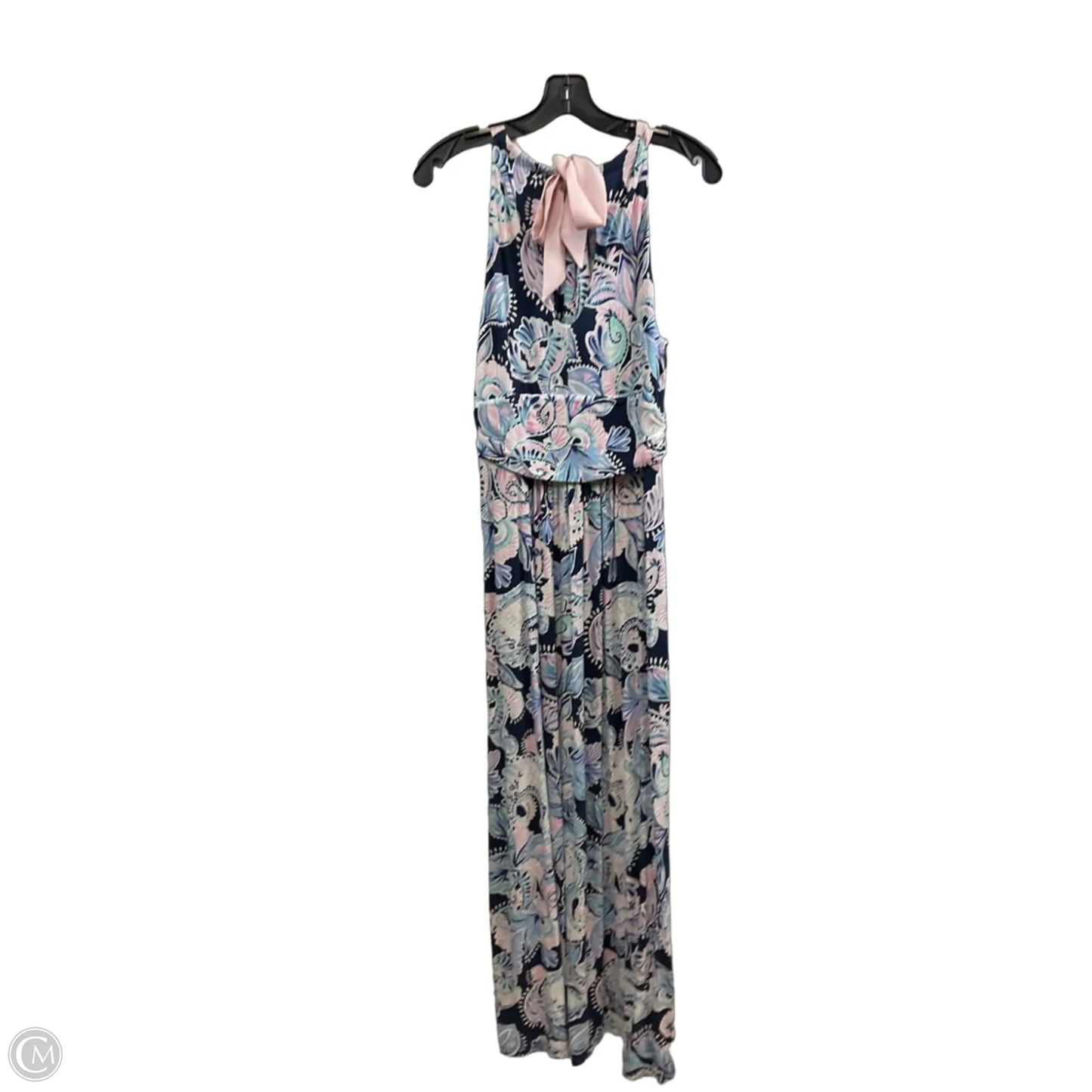 Dress Casual Maxi By Lilly Pulitzer In Blue, Size: M