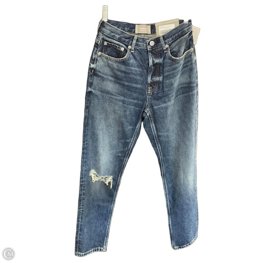 Jeans Straight By Everlane In Blue Denim, Size: 0