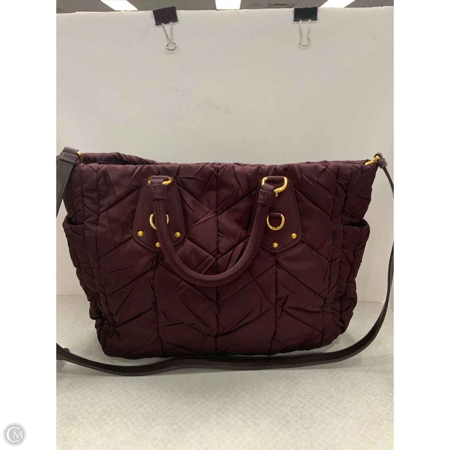 Handbag Luxury Designer By Prada, Size: Large