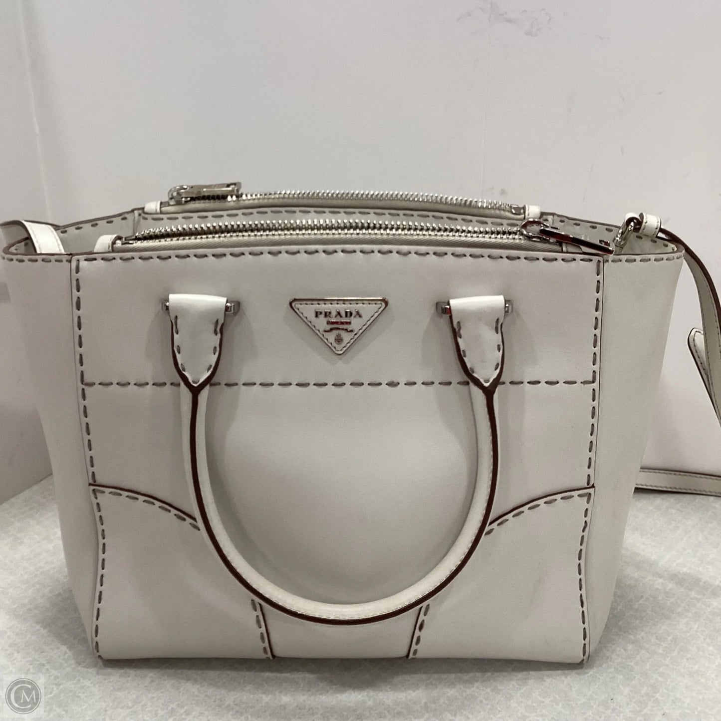 Handbag Luxury Designer By Prada, Size: Large