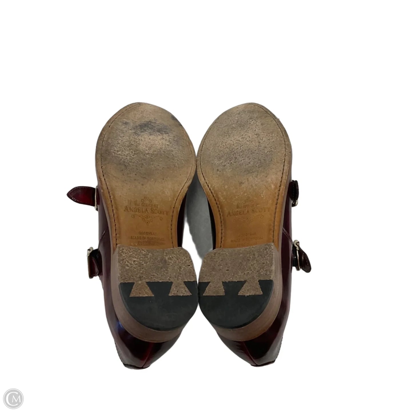 Shoes Flats By The Office Of Angela Scott In Red, Size: 10
