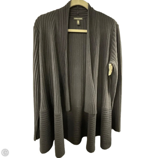 Sweater Cardigan By Eileen Fisher In Blue, Size: S
