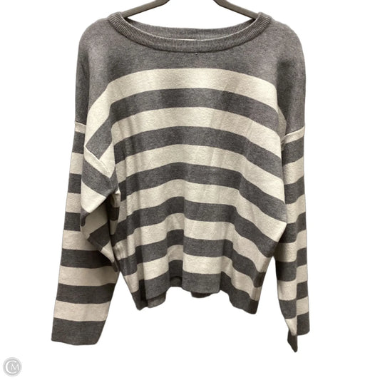 Sweater By Industry In Grey, Size: L