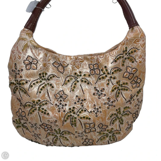 Handbag Leather By Kippys, Size: Large