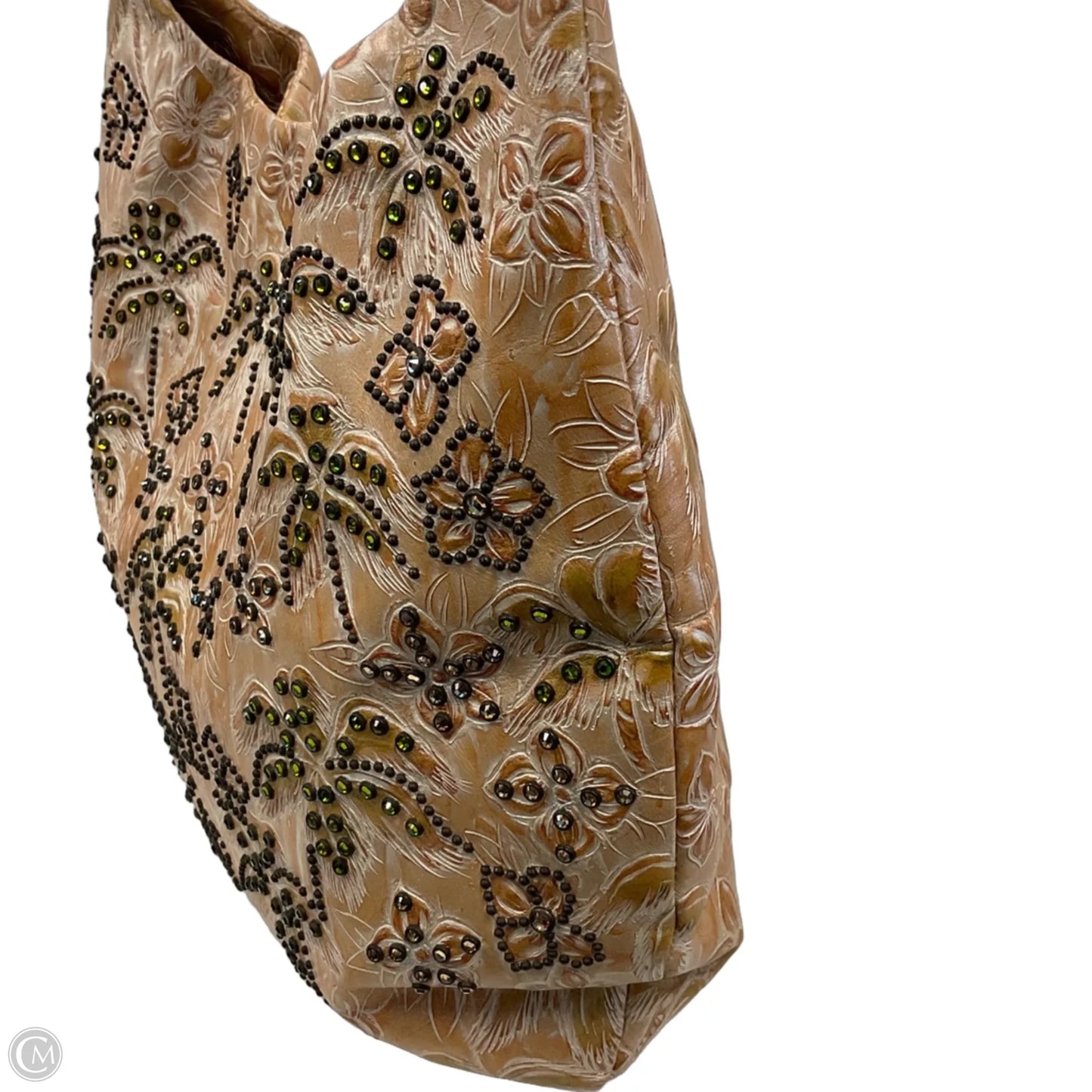 Handbag Leather By Kippys, Size: Large