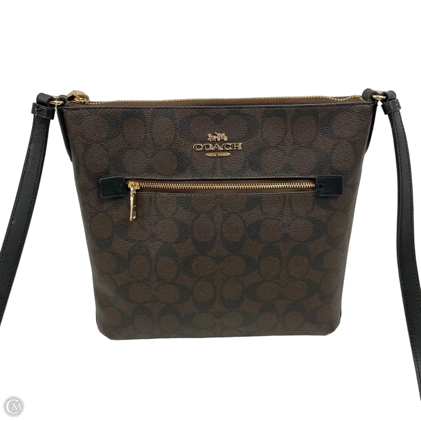 Crossbody Designer By Coach, Size: Medium