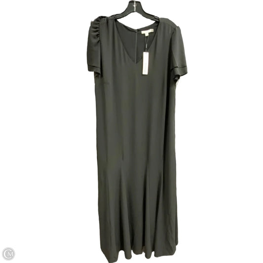 Dress Casual Maxi By Chicos In Black, Size: 14