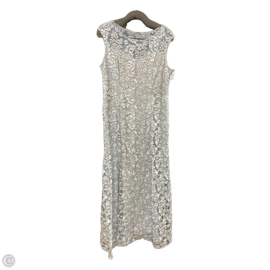 Dress Party Long By Alex Evenings In Blue, Size: 12p