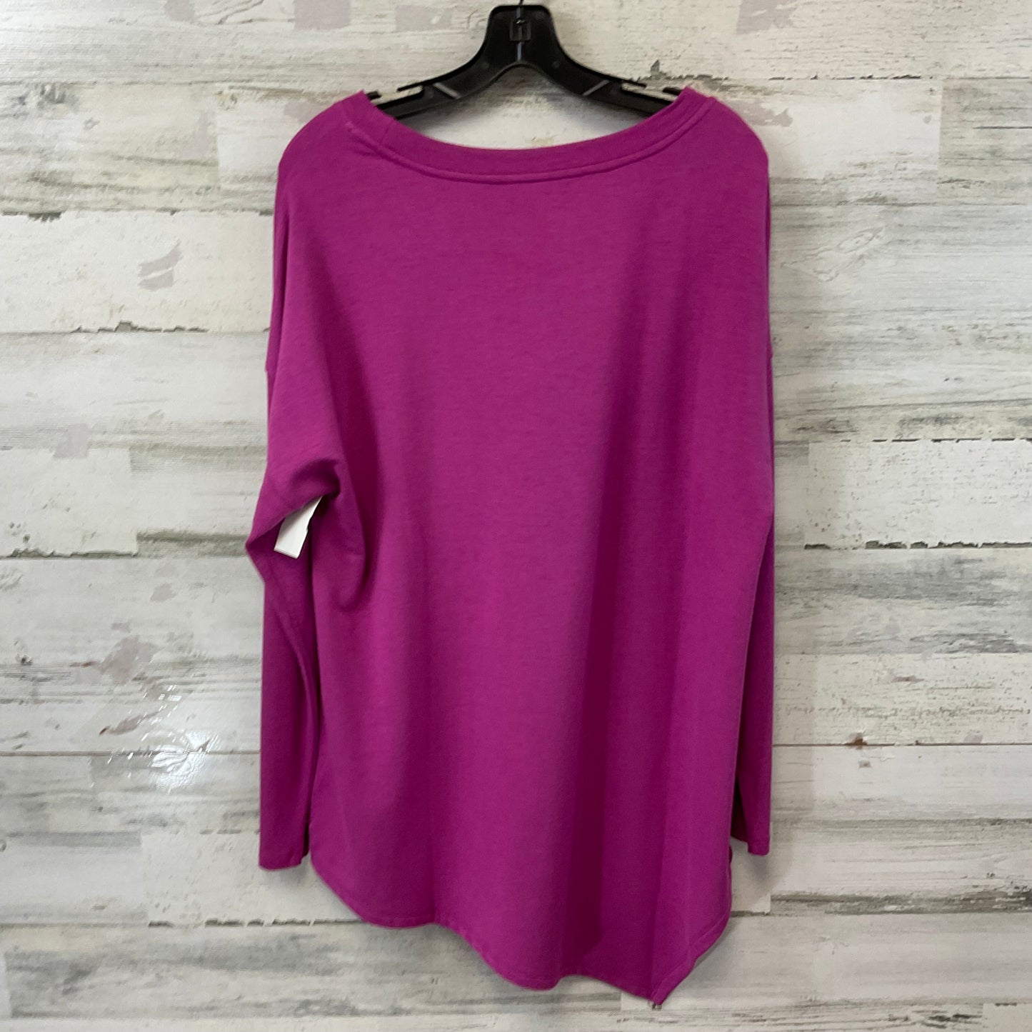 Top Long Sleeve By Soft Surroundings In Pink, Size: M