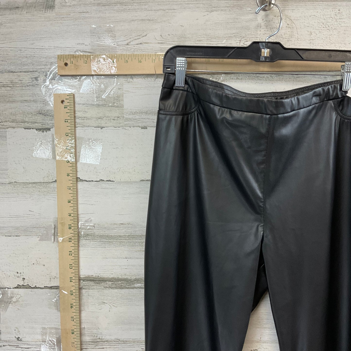 Black Pants Wide Leg Venus, Size L