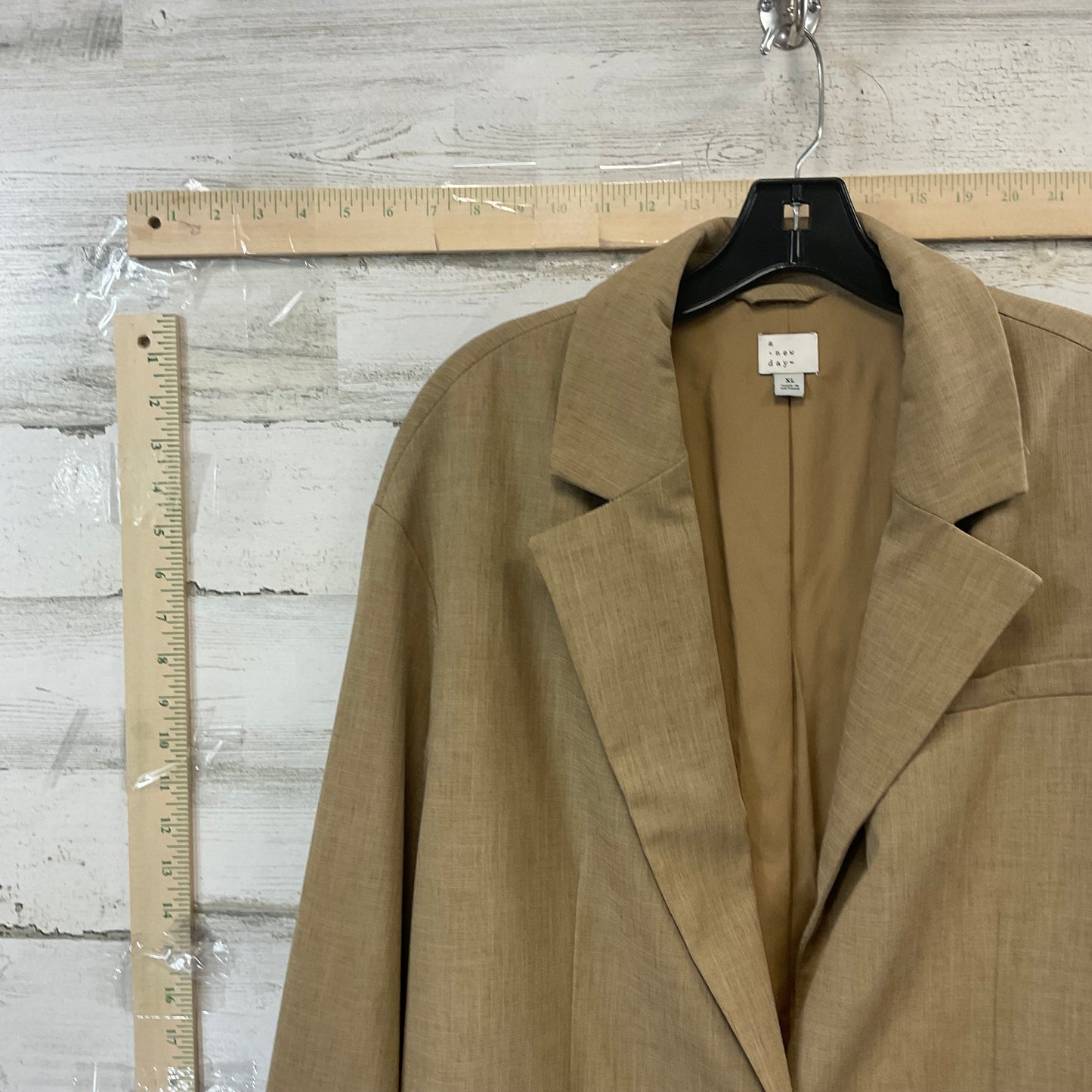 Brown Blazer A New Day, Size Xl