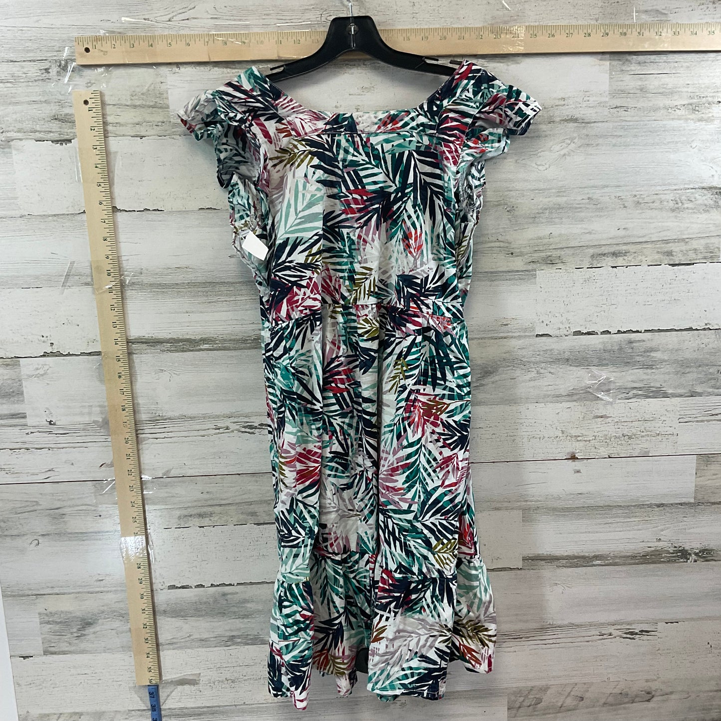 Multi-colored Dress Casual Short Beachlunchlounge, Size S