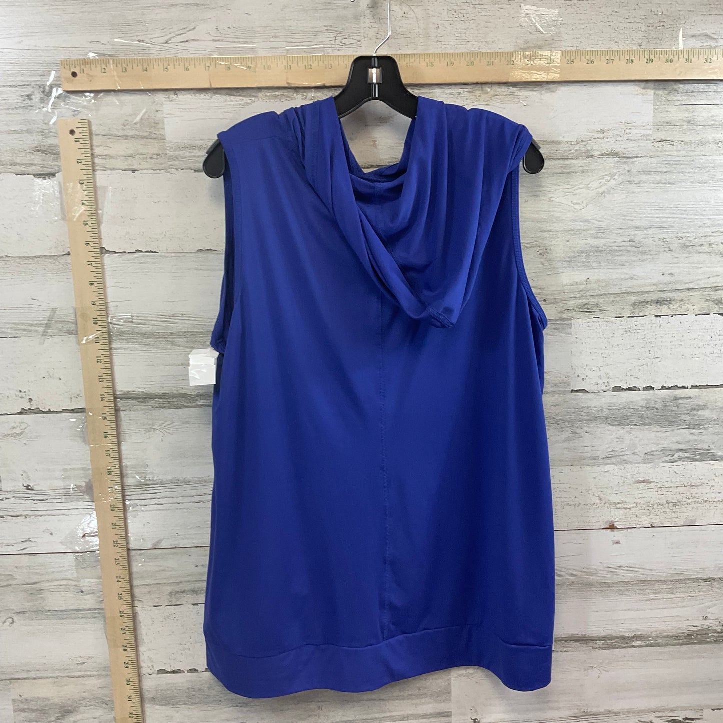 Blue Top Sleeveless Livi Active, Size 3x