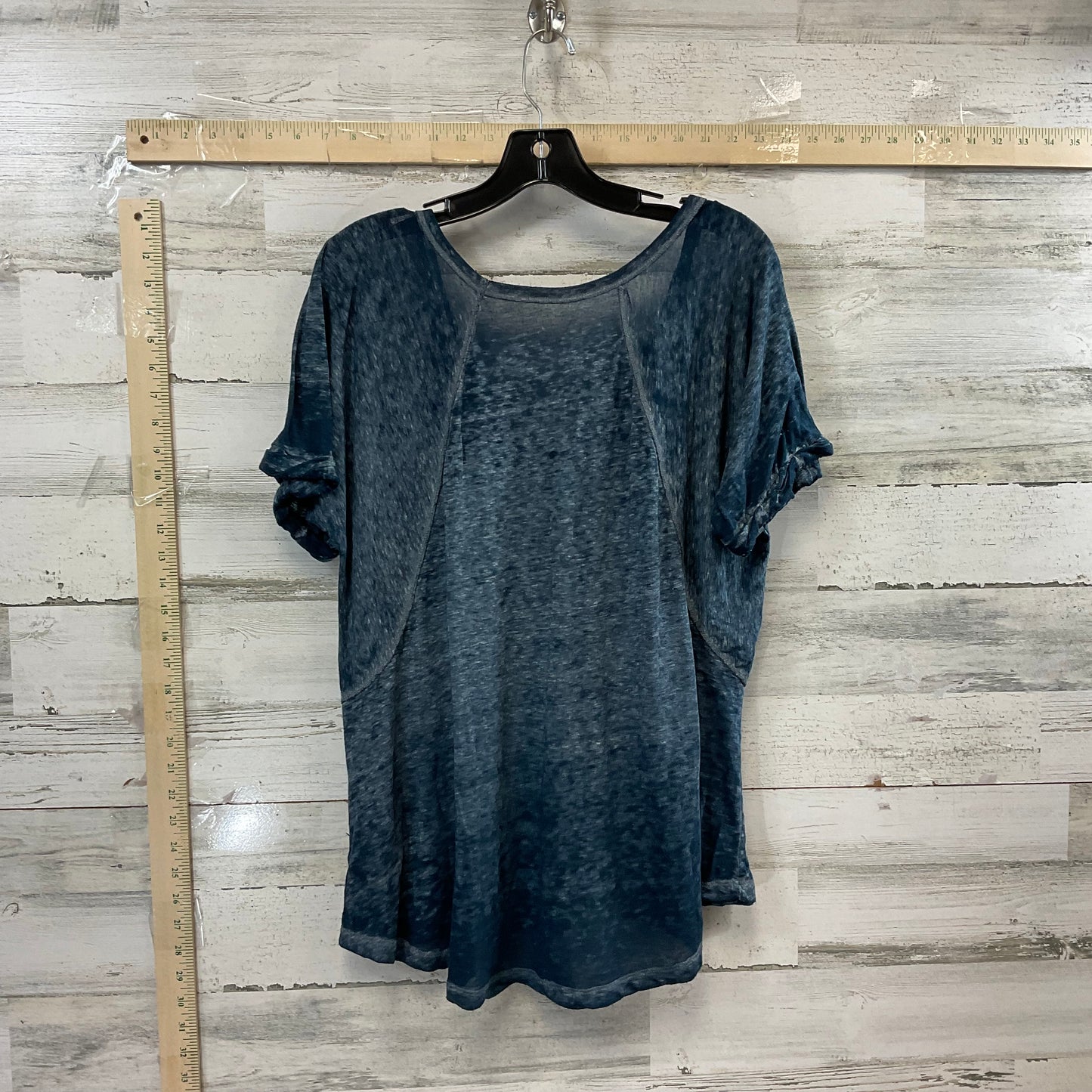 Blue Top Short Sleeve We The Free, Size M