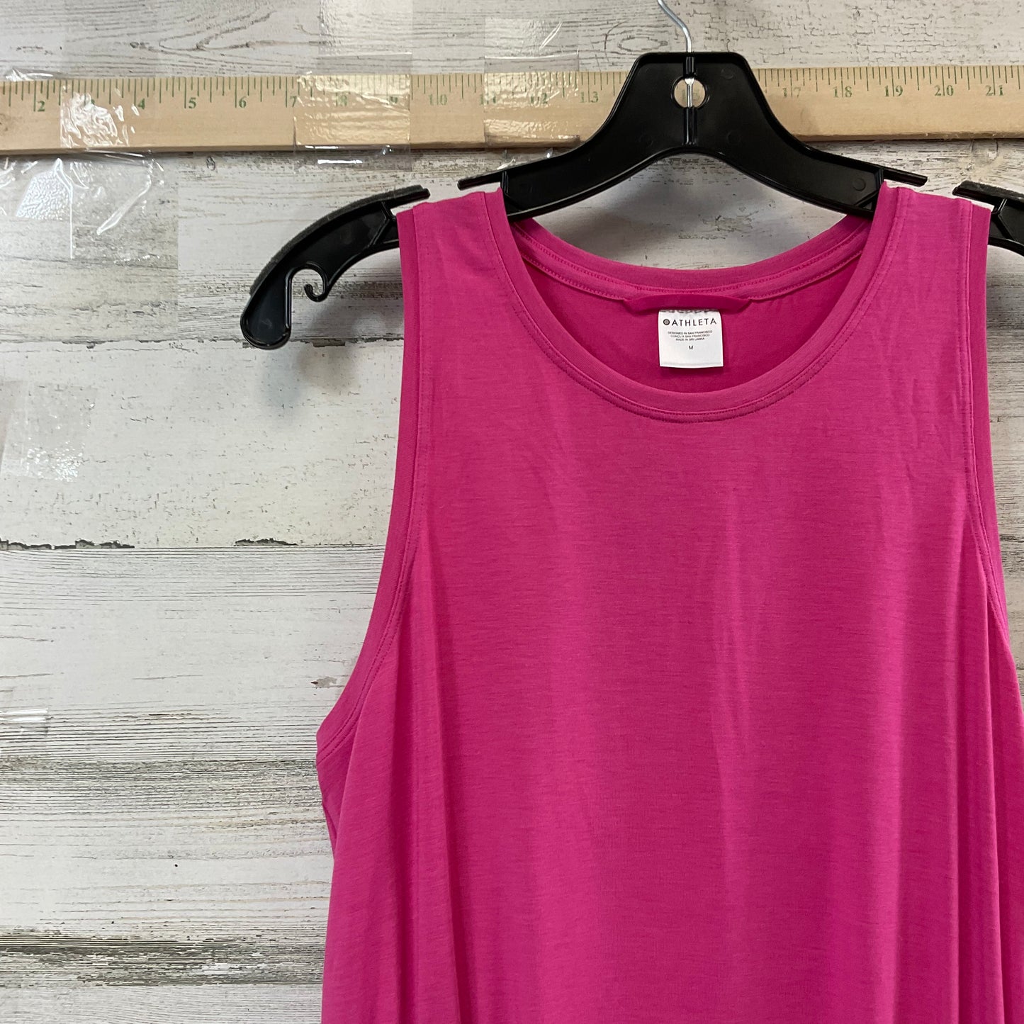 Pink Athletic Tank Top Athleta, Size M